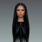 Bone Straight 13x4 Lace Frontal Wig 180% Density