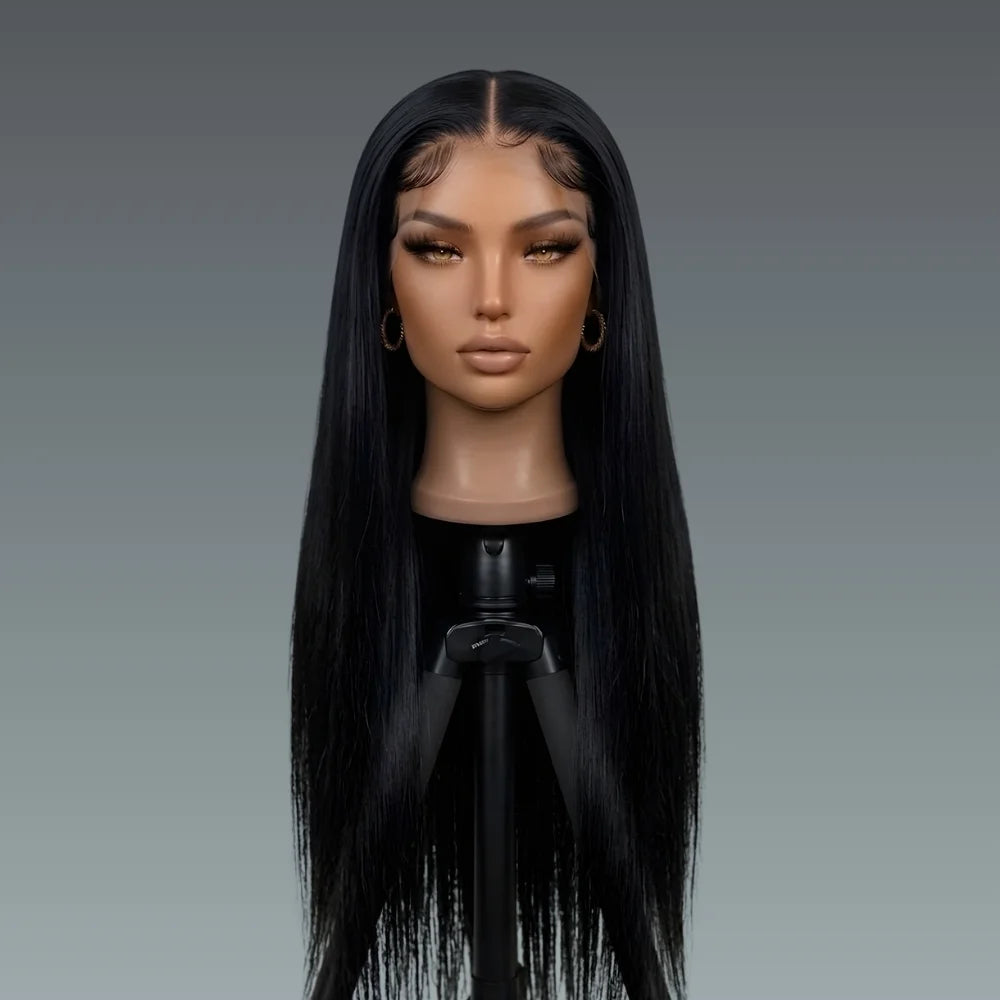 Bone Straight 13x4 Lace Frontal Wig 180% Density