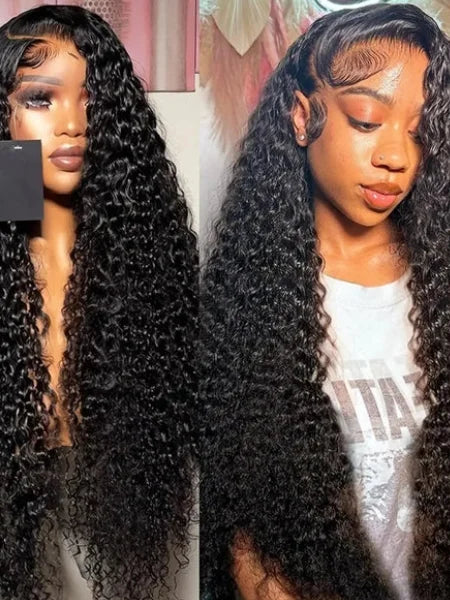 Curly Water Wave Lace Wig