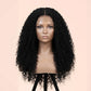 3-in-1 Kinky Curly Half Human Hair Ready to Wear Wig