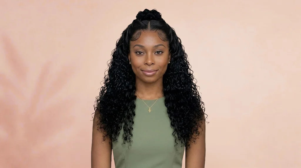 After wearing Curly Short Bob Lace Wig