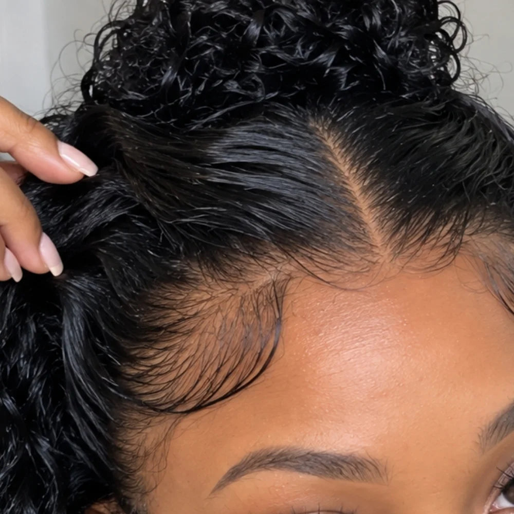Curly Short Bob Lace Wig