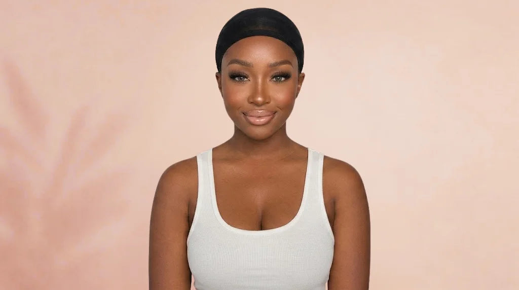 Before wearing 3-in-1 Kinky Curly Half Human Hair Ready to Wear Wig