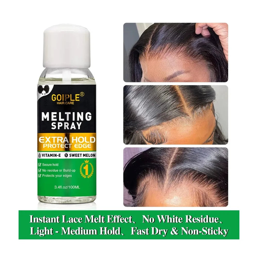Waterproof Extra Strong Lace Glue & Melting Spray