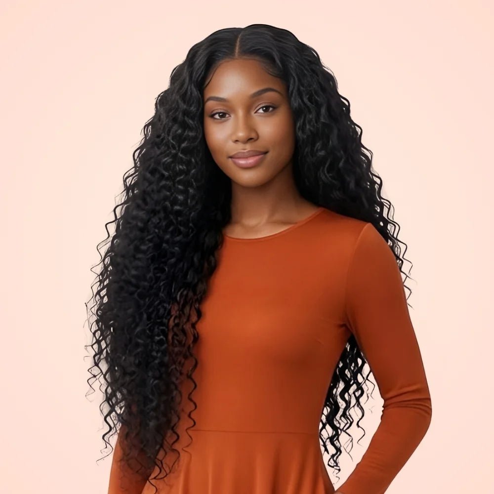 30–40 Inch Curly HD Lace Wig - Wigour