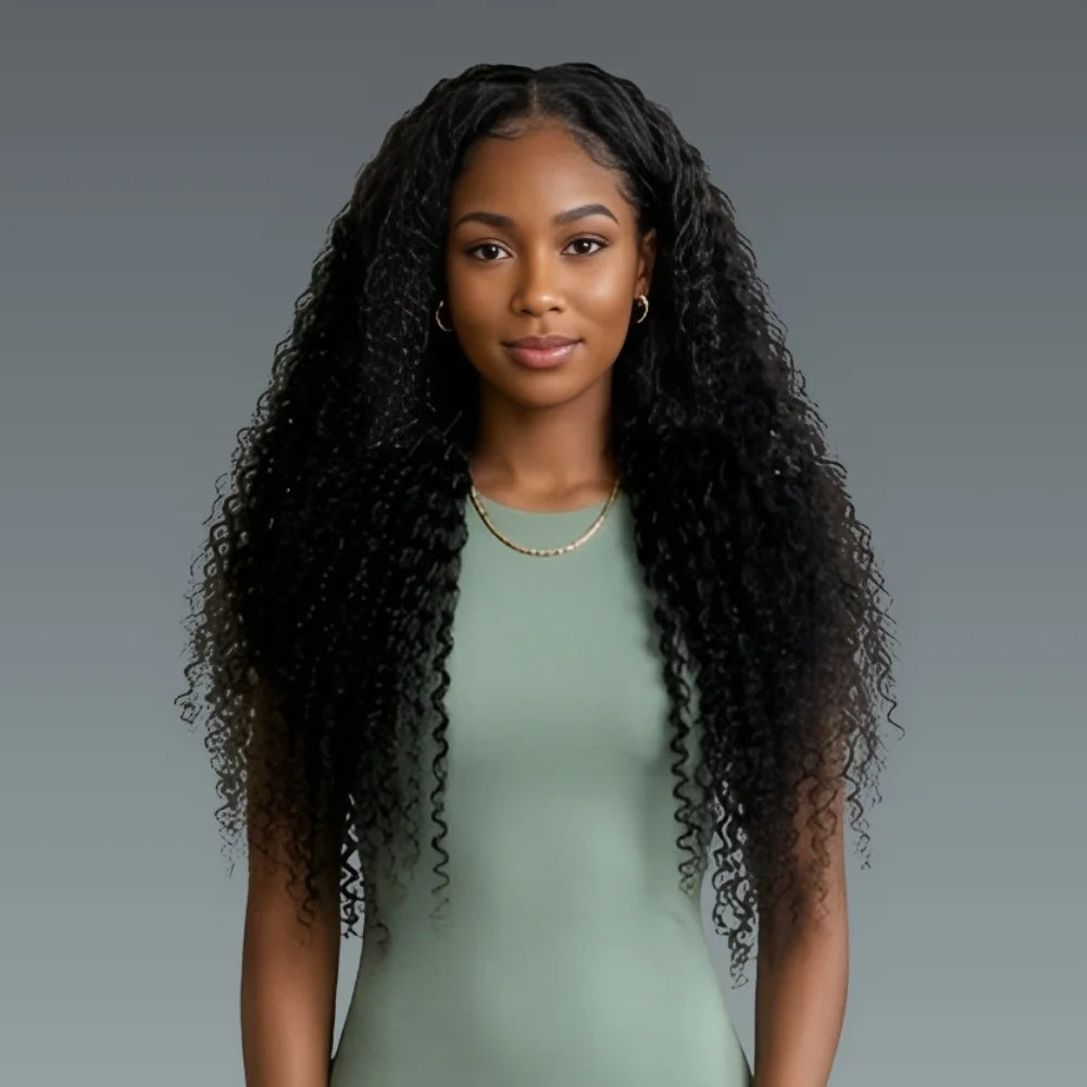 300% Density Curly Lace Wig