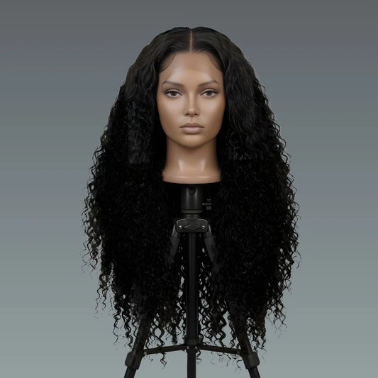 30–40" Curly HD Lace Wig