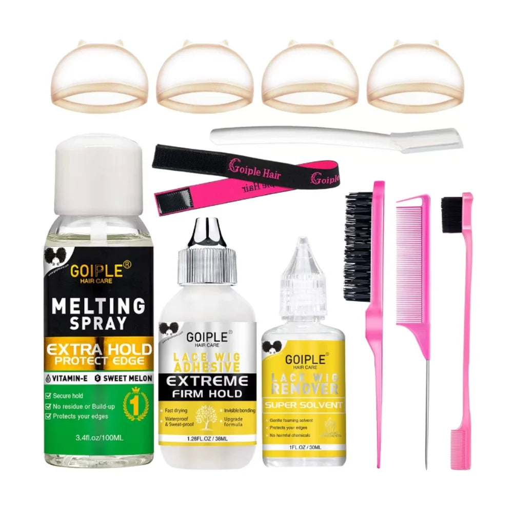 Waterproof Extra Strong Lace Glue & Melting Spray