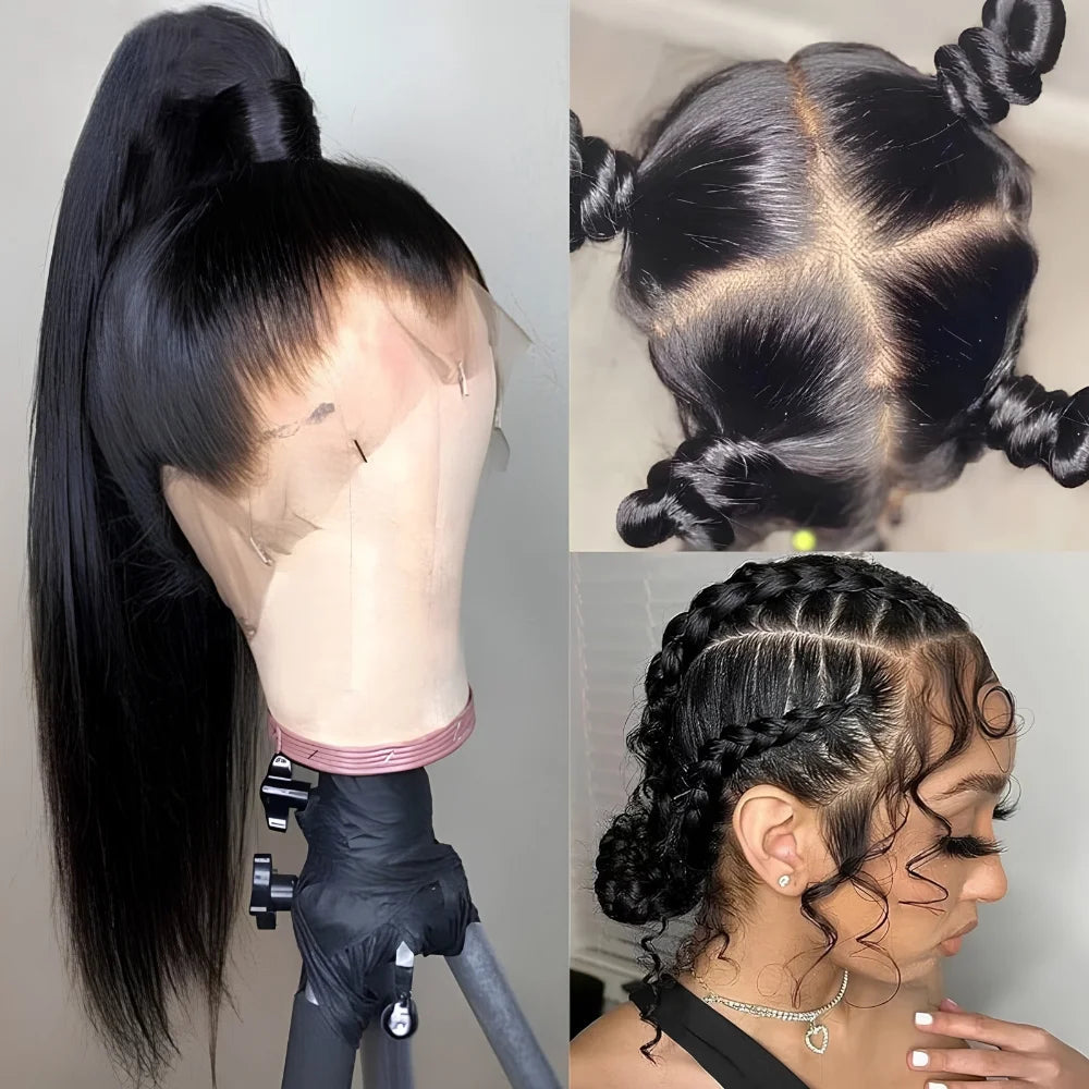 Brazilian Straight Full Lace & HD Glueless Frontal Wig