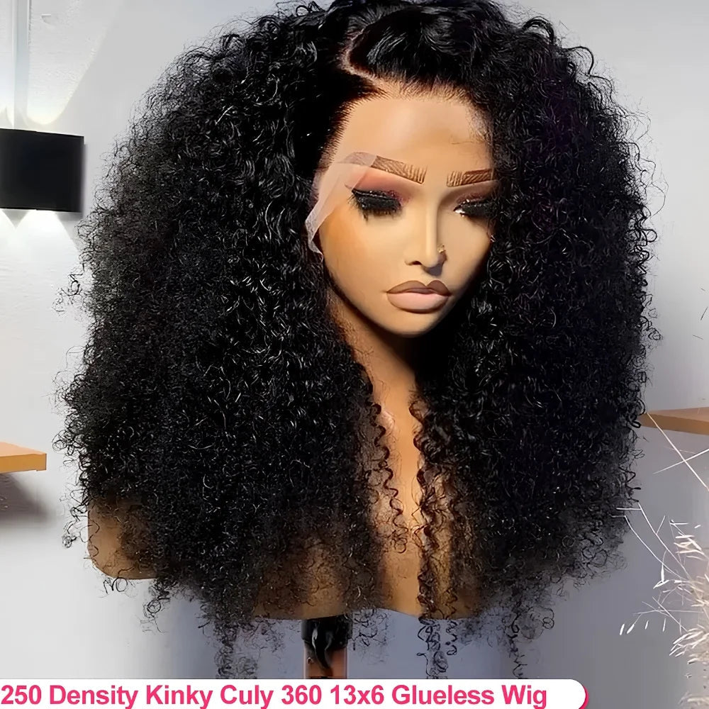 30 Inch Deep Curly HD Lace Front Wig