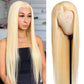 13x4 Honey Blonde Straight Lace Front
