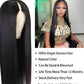 V-Part Straight Human Hair Wig