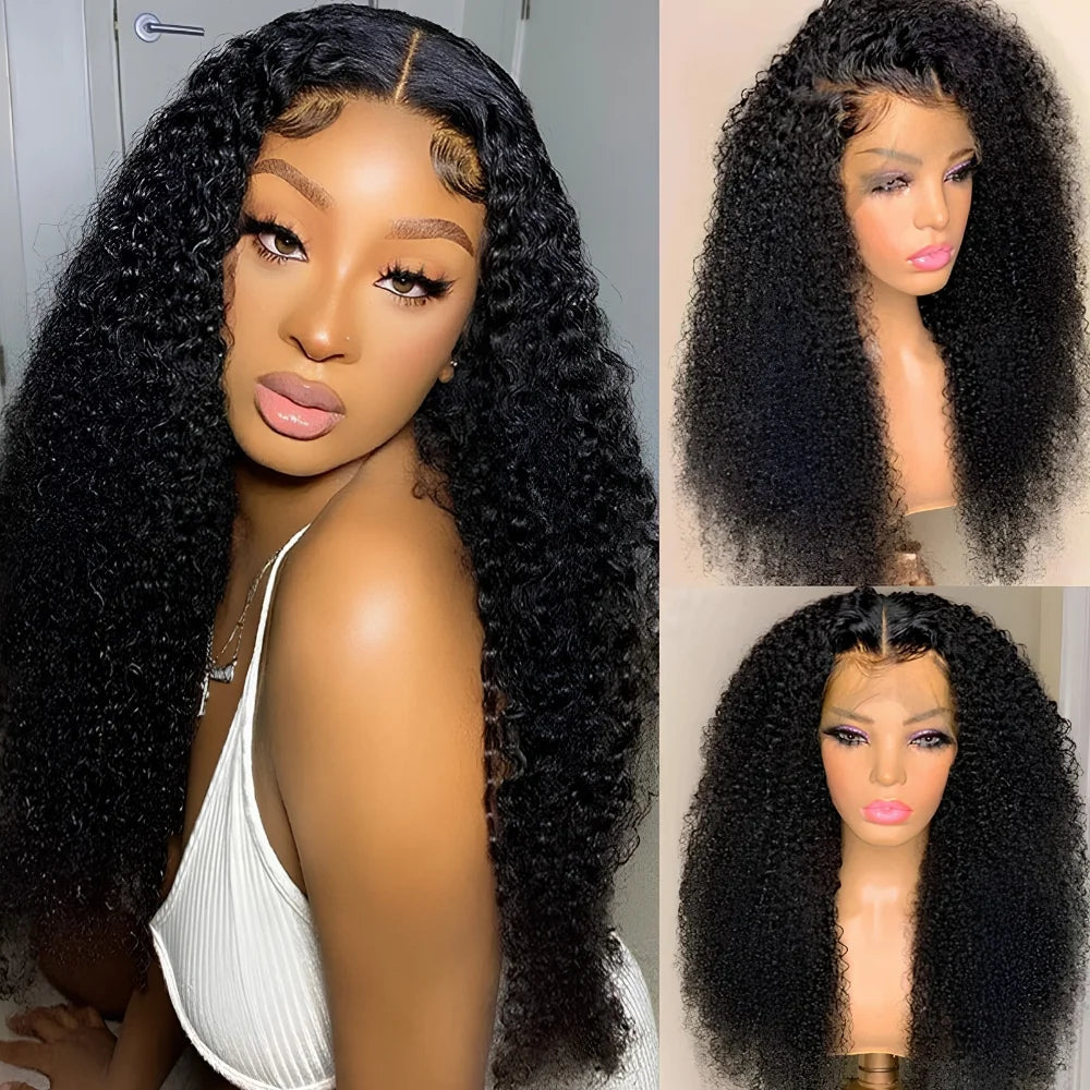 30 Inch Deep Curly HD Lace Front Wig