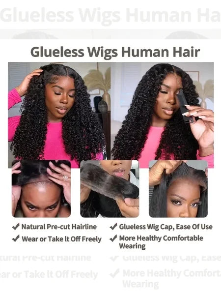 HD Lace Glueless Curly Wig