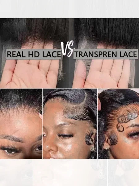 Transparent HD Deep Wave Wig
