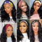 Full Machine-Made Glueless Body Wave Headband Wig