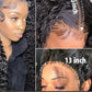 Curly Water Wave Lace Wig