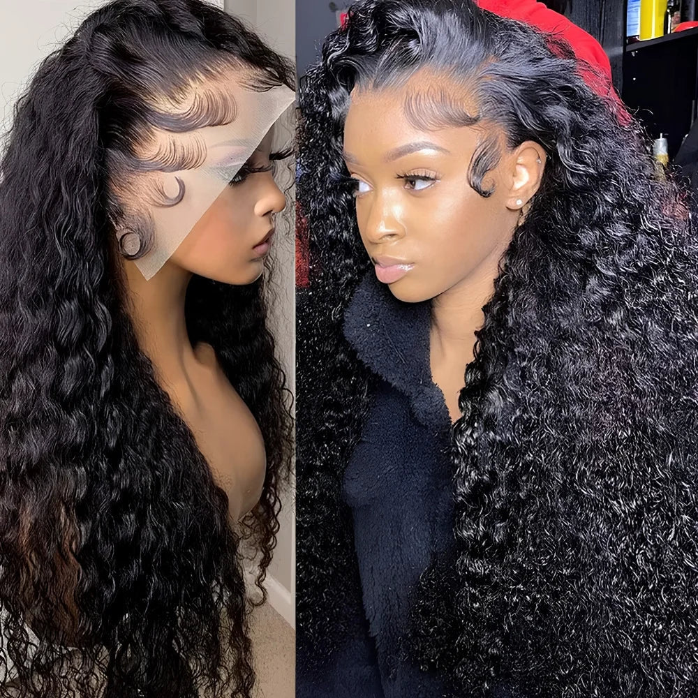 13x4/4x4 Jerry Curly HD Transparent Lace Wig