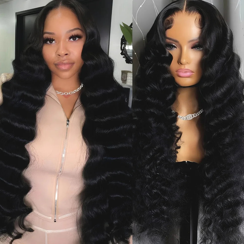 Loose Wave Curly Body Wave HD Lace Front Wig