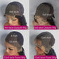 Bone Straight HD Lace Front Glueless Human Hair Wig