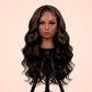 4x4 Chocolate Brown Body Wave Wig - Wigour