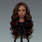 4x4 Chocolate Brown Body Wave Wig