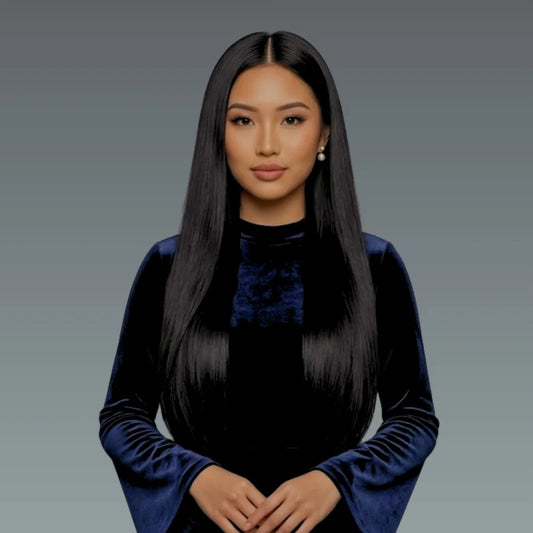 4x4 Natural Straight Lace Wig