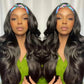 Full Machine-Made Glueless Body Wave Headband Wig