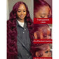 99J Burgundy Body Wave Lace Front Wig