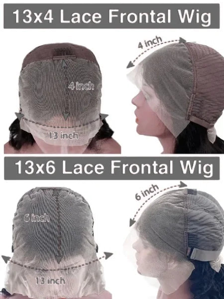 Transparent HD Deep Wave Wig