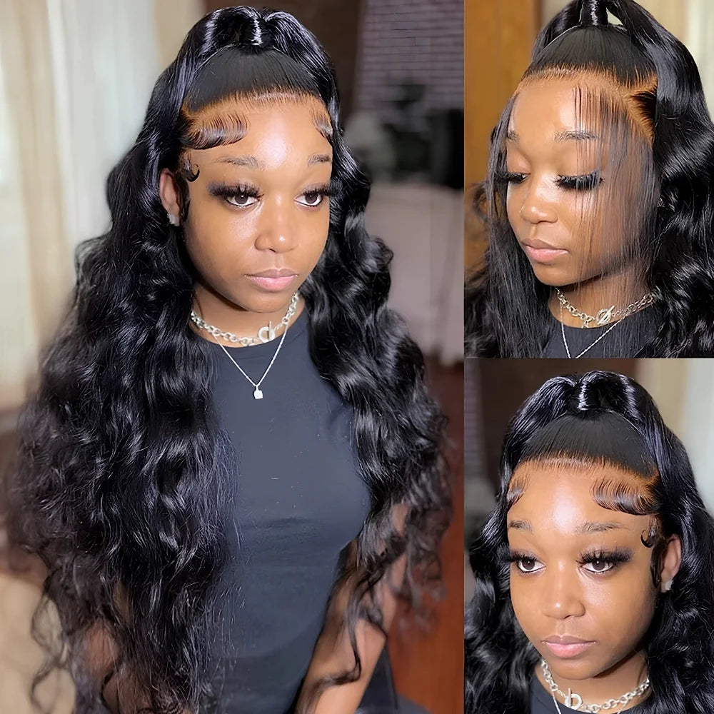 Body Wave 360 Full Lace Glueless Wig