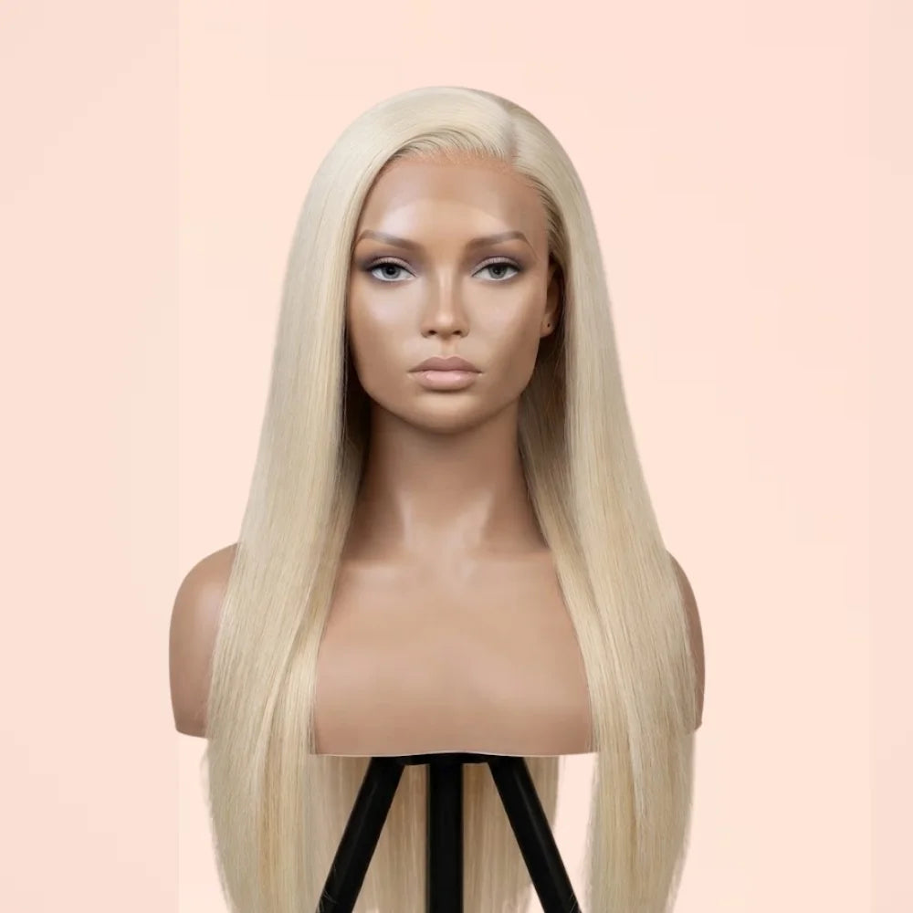 613 Brazilian Blonde Straight 13x6 HD Lace Front Wig