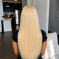 613 Brazilian Blonde Straight 13x6 HD Lace Front Wig