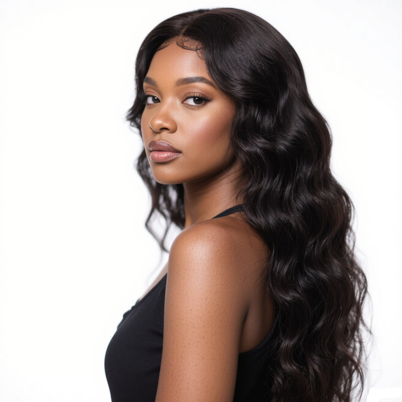 4x6 Natural Body Wave Lace Wig