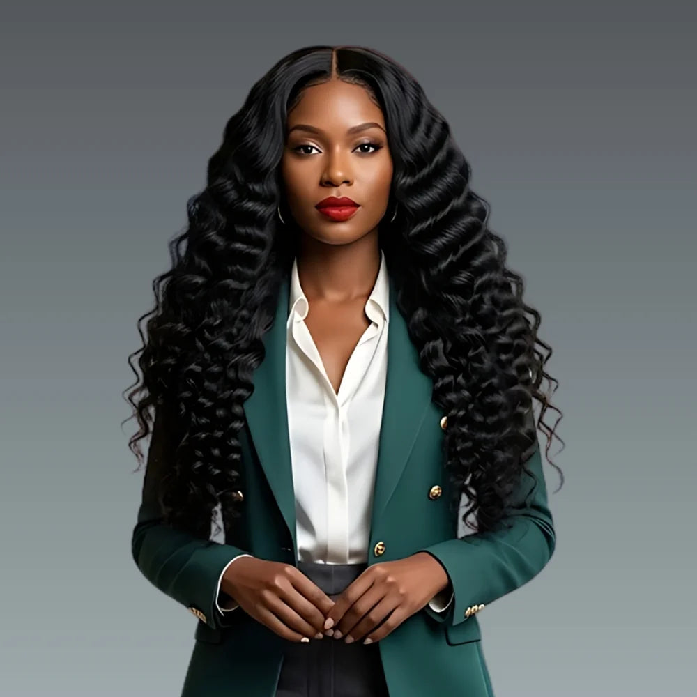 Loose Wave Curly Body Wave HD Lace Front Wig