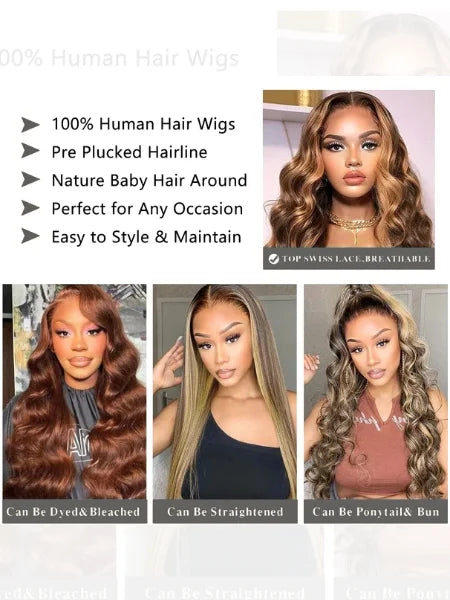 Ombre Body Wave Lace Wig