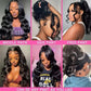 Body Wave 360 Full Lace Glueless Wig