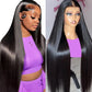 Bone Straight 13x4 Lace Frontal Wig 180% Density