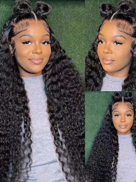 Transparent HD Deep Wave Wig