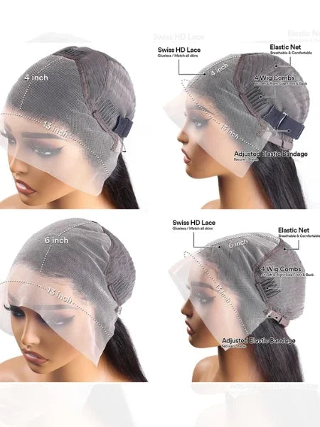 Curly Water Wave Lace Wig