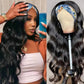 Full Machine-Made Glueless Body Wave Headband Wig
