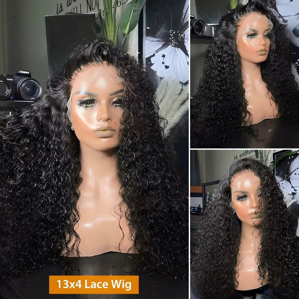 13x4/4x4 Jerry Curly HD Transparent Lace Wig