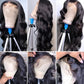 30-40" Body Wave Human Hair Wig