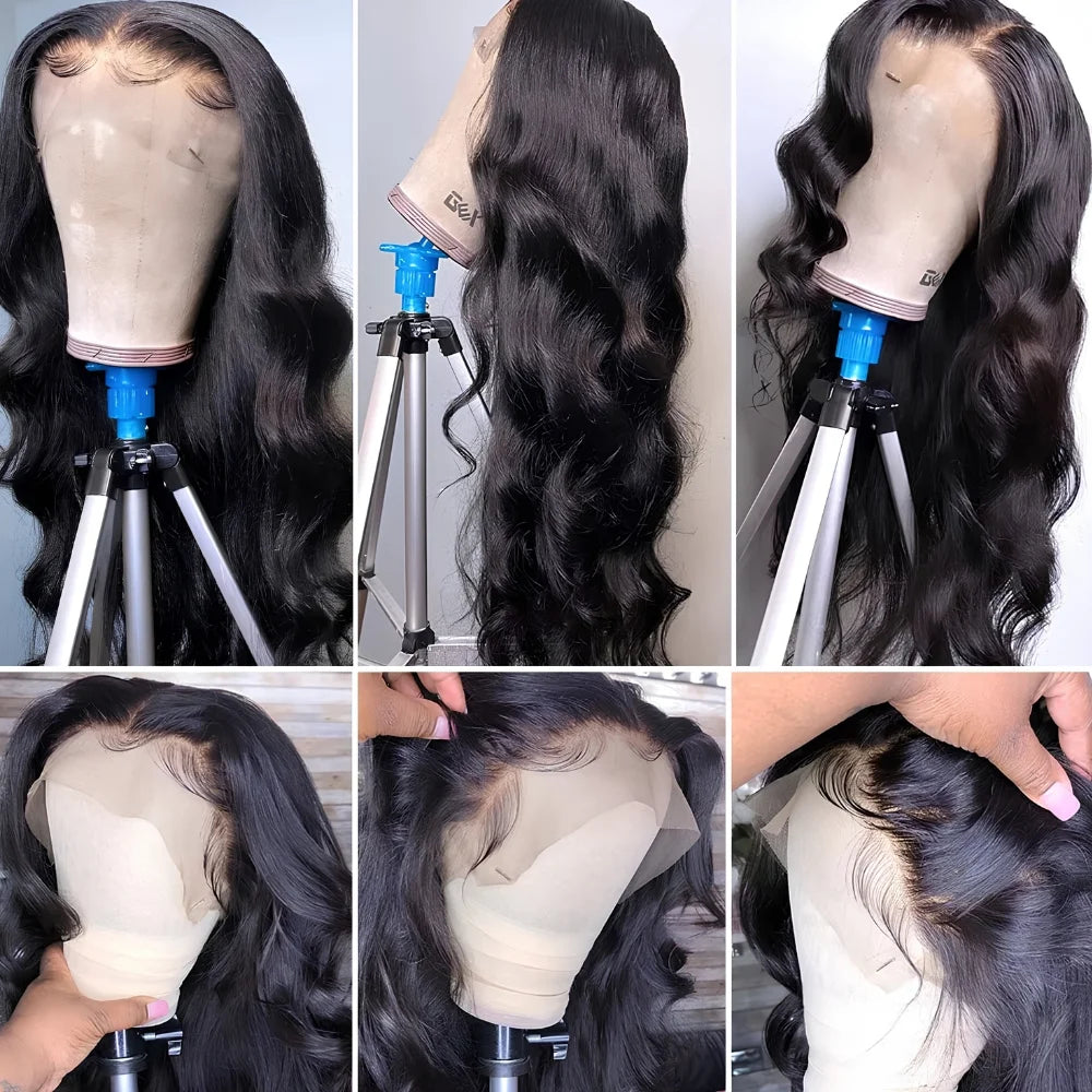 30-40" Body Wave Human Hair Wig