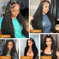13x4/4x4 Jerry Curly HD Transparent Lace Wig