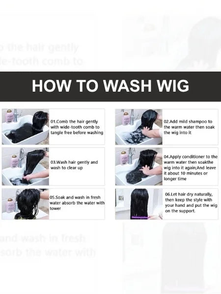 Transparent HD Deep Wave Wig