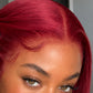 99J Burgundy Straight 13x6 HD Lace Front Human Hair Wig