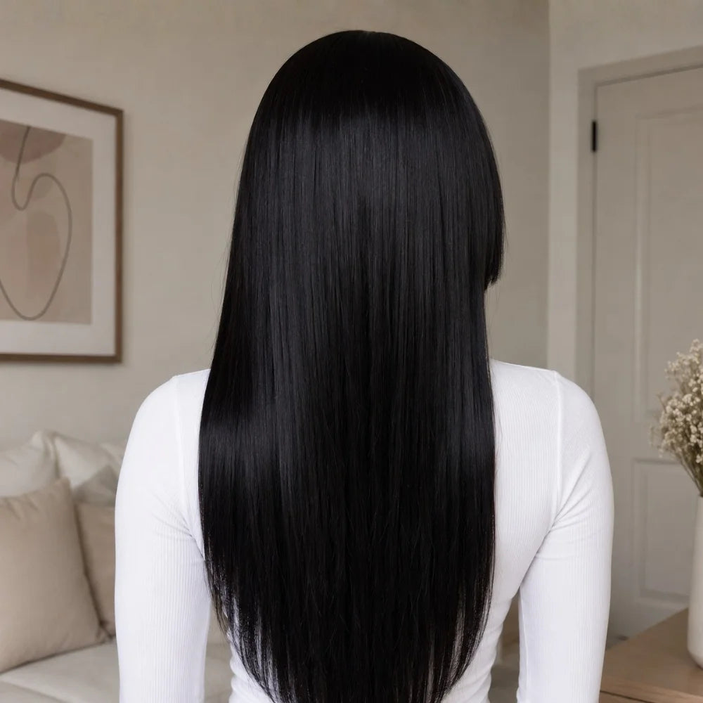 Boa Hancock Long Black Cosplay Wig
