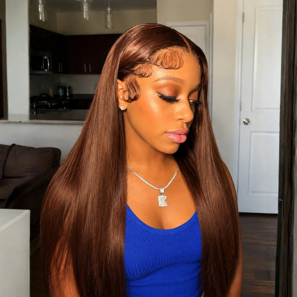 Rich Chocolate Straight, Natural Elegance