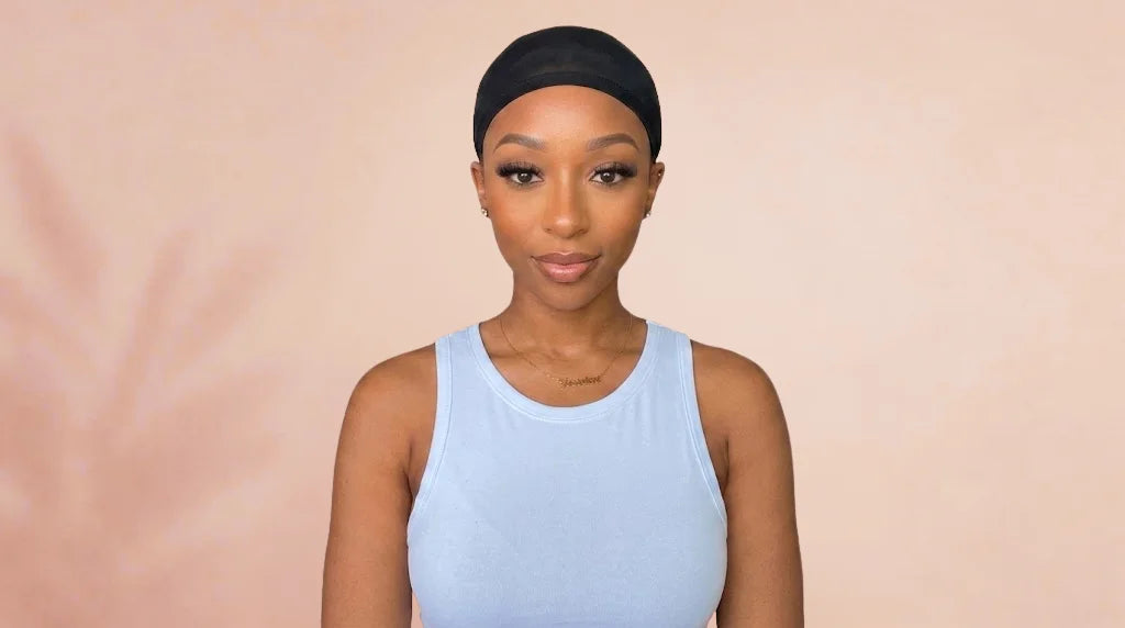 Before wearing Brazilian 99j Burgundy Curly Deep Wave HD Lace Front Wig